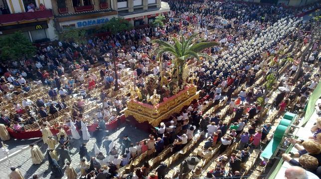 El Cristo de la Victoria, en el Parque