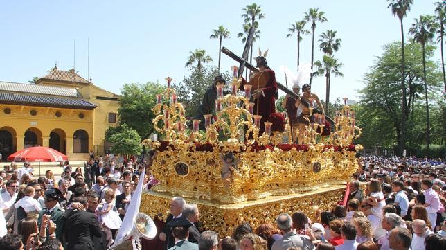 El Cristo de la Victoria, en el Parque