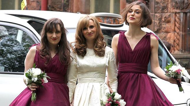 Keira Knightley, dama de honor... pero nunca la novia Keira Knightley, dama de honor... pero nunca la novia