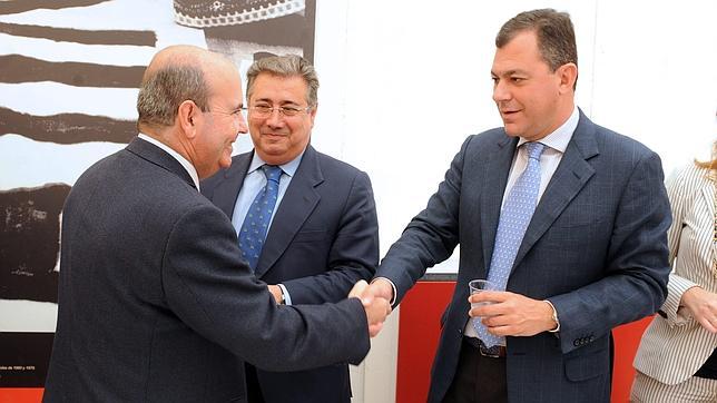 Gaspar Zarras, Juan Ignacio Zoido y Jos Luis Sanz, en CC.OO.