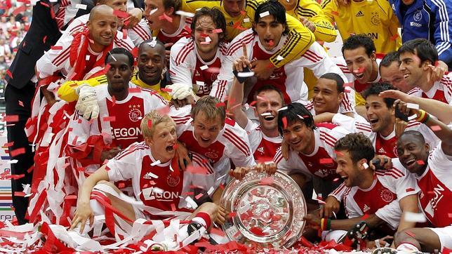 El Ajax de Frank de Boer conquista su trig�simo t�tulo de Liga