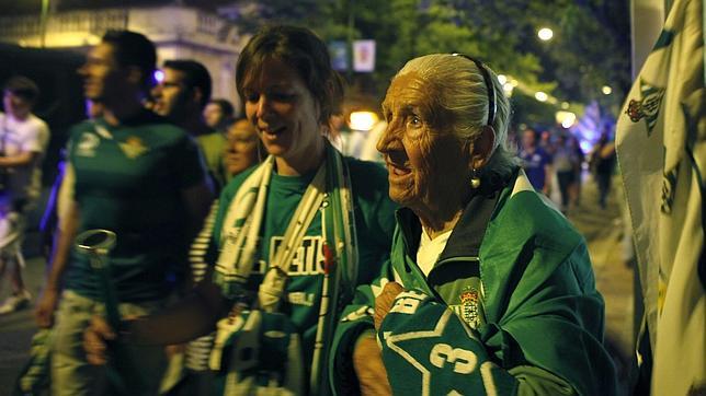Las mejores im�genes de la celebraci�n del ascenso del Betis