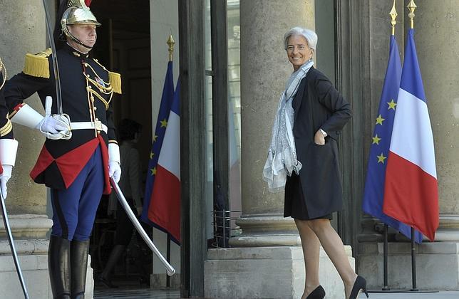 La ministra de Econom�a francesa Lagarde suma apoyos para suceder a DSK