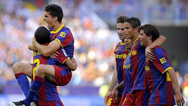 El Barça gana en Málaga con el equipo B El Barça gana en Málaga con el equipo B