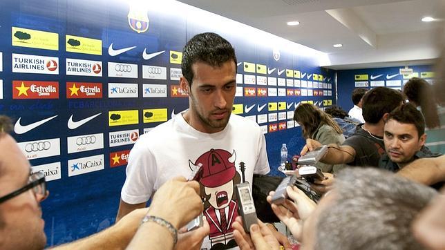 Busquets: «No tengo nada que demostrar en esta final» Busquets: «No tengo nada que demostrar en esta final»