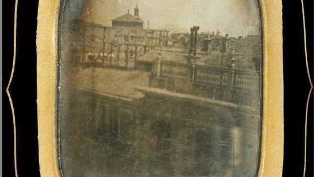 Subastan el primer daguerrotipo escénico español Subastan el primer daguerrotipo escénico español