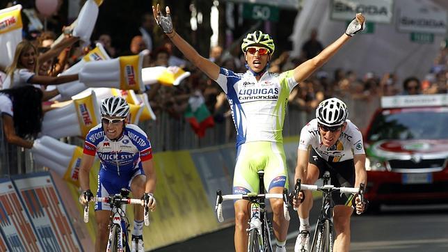 Capecchi gana la 18ª etapa en un día tranquilo para Contador Capecchi gana la 18ª etapa en un día tranquilo para Contador