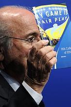 Blatter: «¿Crisis? No hay ninguna crisis en la FIFA» Blatter: «¿Crisis? No hay ninguna crisis en la FIFA»