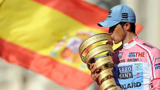 Contador: «El Tour de año pasado es mío, no me lo puede quitar nadie» Contador: «El Tour de año pasado es mío, no me lo puede quitar nadie»