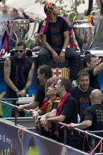 Fiesta azulgrana en Barcelona Fiesta azulgrana en Barcelona