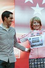 Madrid rinde homenaje a Contador Madrid rinde homenaje a Contador