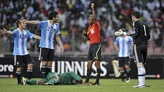La FIFA investiga la goleada de Nigeria a Argentina La FIFA investiga la goleada de Nigeria a Argentina