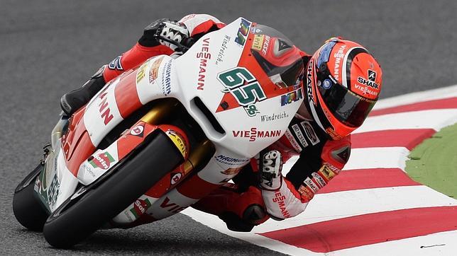Sfetan Bradl consigue el mejor tiempo en Moto2