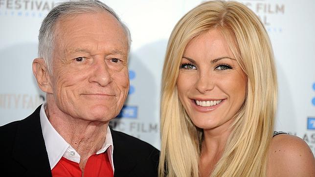 Hugh Hefner ultima los detalles de su boda con una conejita de 24 aos