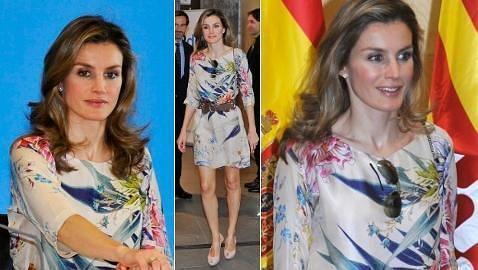 Do�a Letizia viste de Zara