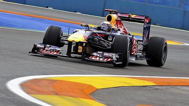 Vettel lidera los �ltimos libres en Valencia