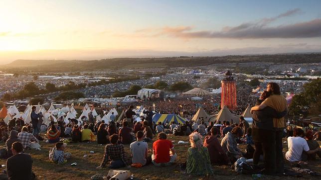 Glastonbury, de las ra�ces hippies a la opulencia