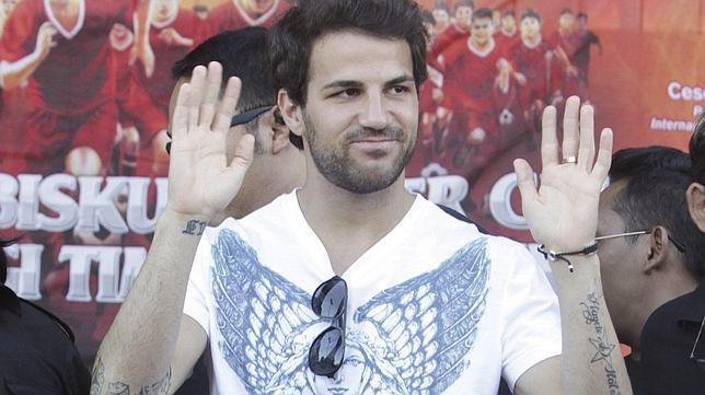 Cesc Fbregas abandona su soltera con la joven Daniella