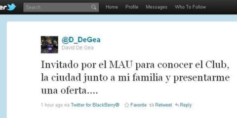 De Gea: «Me han invitado para hacerme una oferta» De Gea: «Me han invitado para hacerme una oferta»