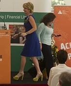 Do�a Letizia anima a emprender: �Cuando aparece un obst�culo es cuando m�s hay que trabajar�