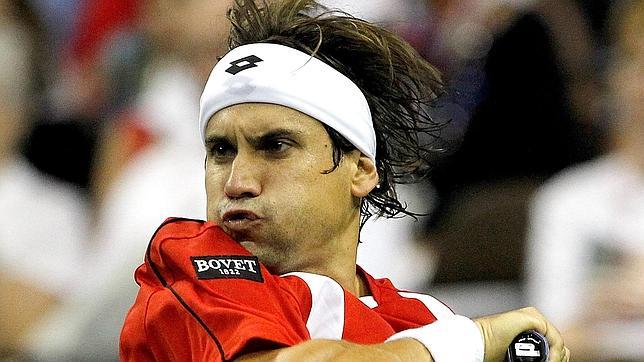Ferrer deja a Espa�a a un punto de las semifinales 