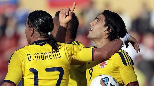 Falcao da el liderato a Colombia