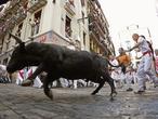 En directo, el quinto encierro de San Ferm�n