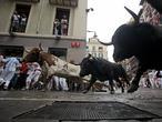 En directo, el quinto encierro de San Ferm�n