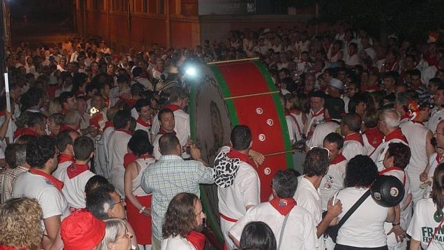 El �Struendo� inund� anoche las calles de Pamplona