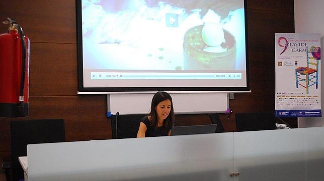 Luca Vzquez-Pastor durante su intervencin en el seminario sobre violencia de gnero