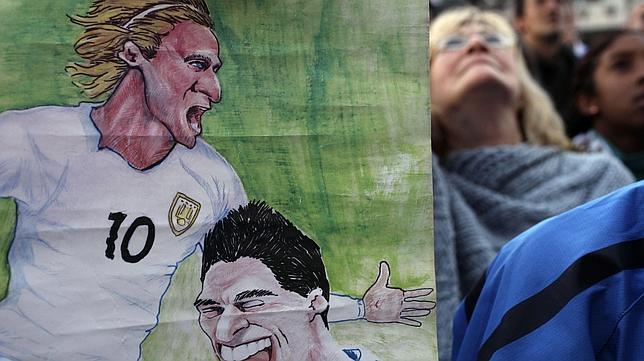 Uruguay celebra la conquista de la Copa Am�rica