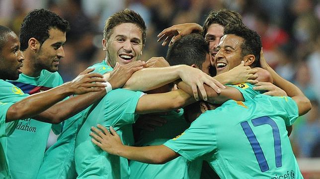 Thiago brilla ante el Bayern