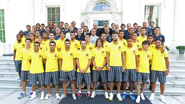 El Barcelona logra entrar en la Casa Blanca