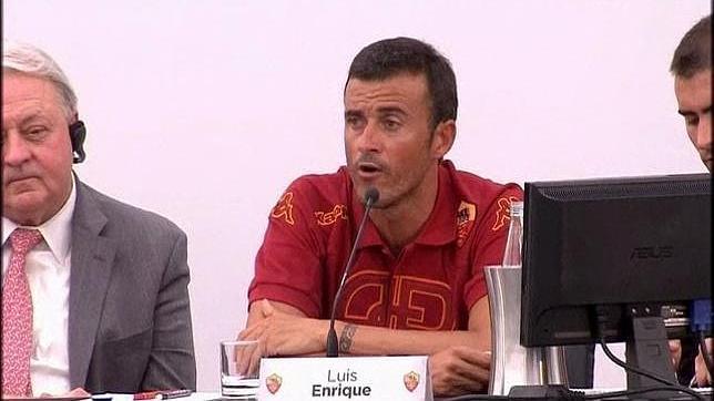 Luis Enrique, como Mourinho: «No soy Harry Potter» Luis Enrique, como Mourinho: «No soy Harry Potter»