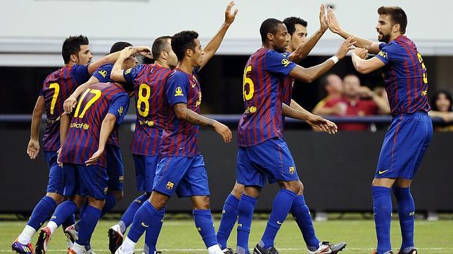 El Bar�a gana confianza