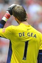 De Gea estrena palmarés con Agüero en el banquillo De Gea estrena palmarés con Agüero en el banquillo