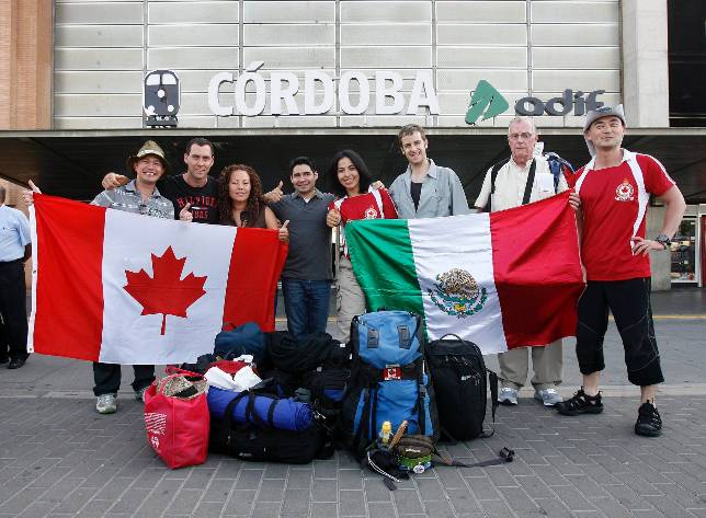 Tierra amiga tras un d�a de viaje