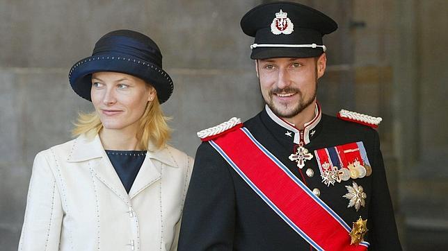 Los Pr�ncipes Haakon y Mette-Marit de Noruega
