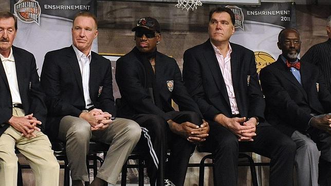 Sabonis y Rodman ingresan en el «Hall of Fame» de la NBA Sabonis y Rodman ingresan en el «Hall of Fame» de la NBA