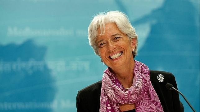 Lagarde pide no asfixiar el crecimiento con un excesivo recorte de la deuda pública Lagarde pide no asfixiar el crecimiento con un excesivo recorte de la deuda pública