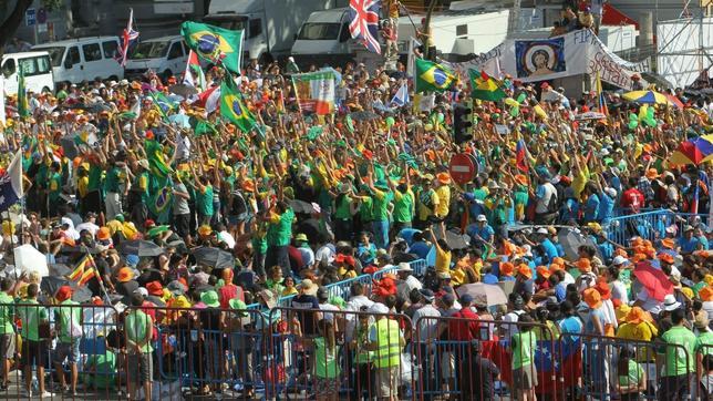 Nueva fiesta de la fe en Cibeles Nueva fiesta de la fe en Cibeles