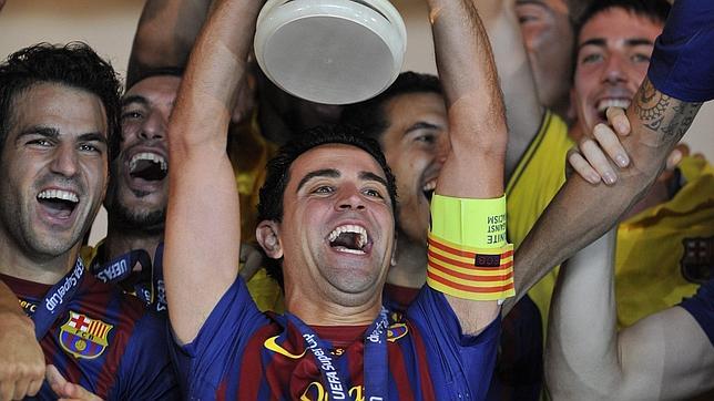 Xavi: «Estamos viviendo una época feliz en el barcelonismo» Xavi: «Estamos viviendo una época feliz en el barcelonismo»