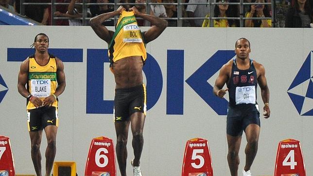 Bolt, eliminado en la final de los 100 metros Bolt, eliminado en la final de los 100 metros