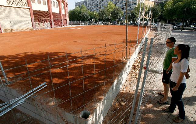 La arcilla ya colorea el Coso de los Califas