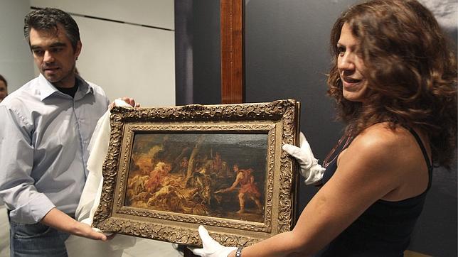Grecia presenta en sociedad al Rubens robado en B�lgica hace diez a�os