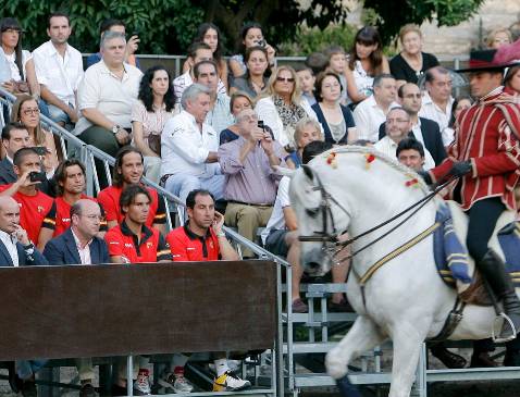 El equipo espa�ol saborea C�rdoba
