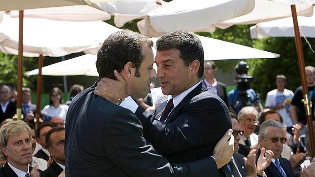 Rosell pone a Laporta contra las cuerdas Rosell pone a Laporta contra las cuerdas