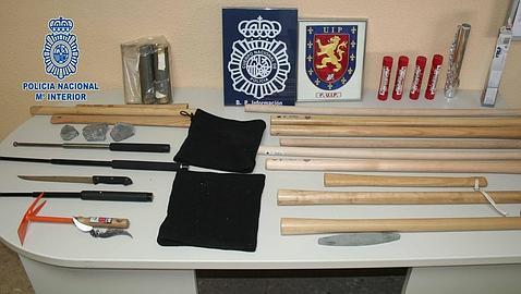 Nueve detenidos tras una batalla campal entre �ultrasur� y �bukaneros�