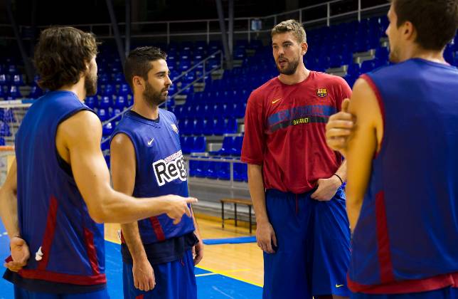 El gui�o de complicidad de los Gasol