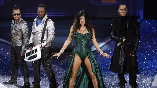 Los Black Eyed Peas, durante una actuacin
